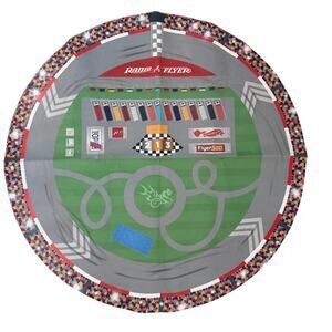 Radio Flyer 500 Super Speedway Ride On Toy Round About Play Mat Reid Oil for Kid